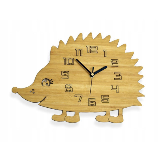 Ceas de perete pentru camera copilului arici