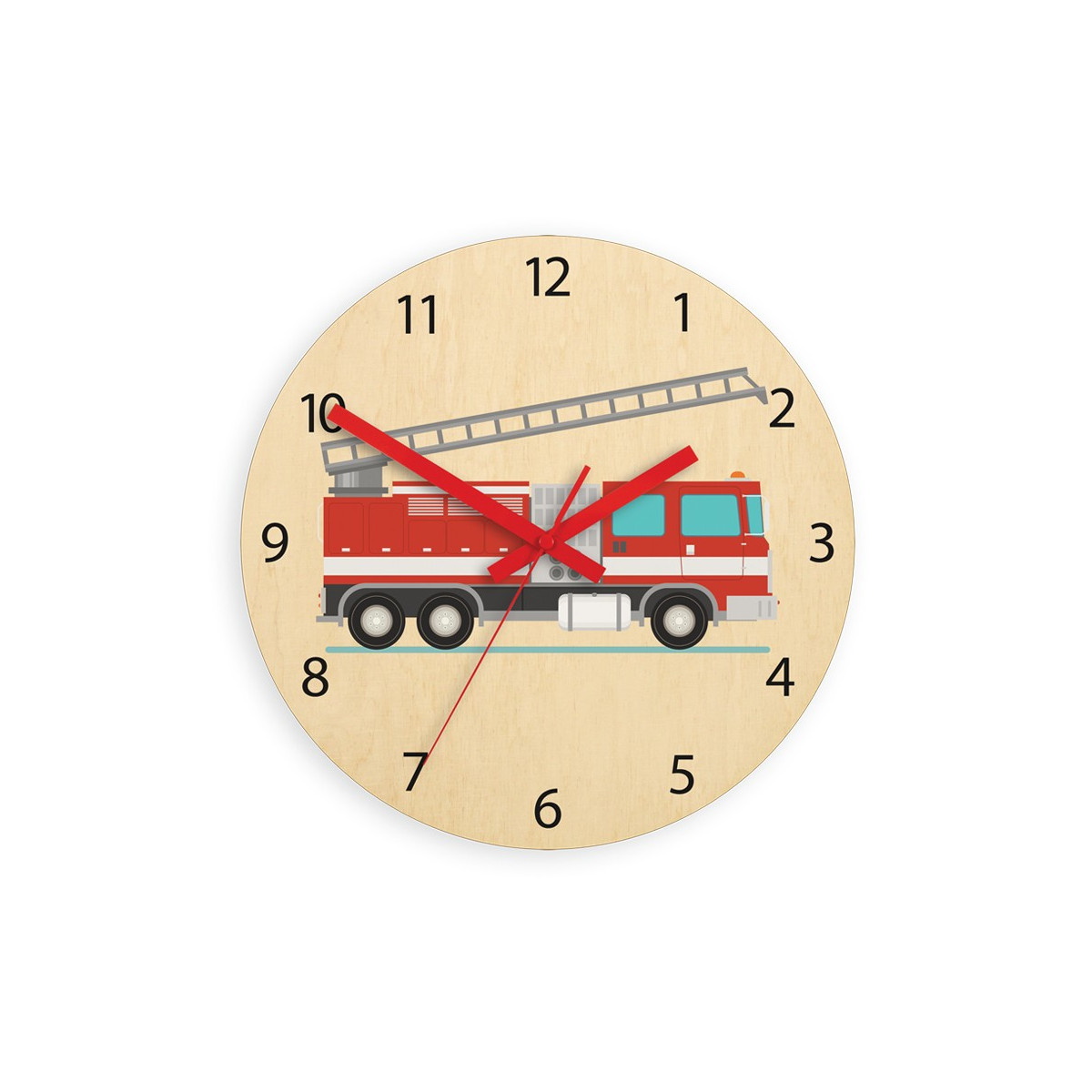 Ceasuri originale pentru copii cu mașina de pompieri