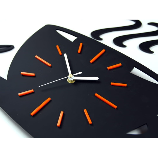 Ceas de perete pentru bucătărie în formă de ceașcă