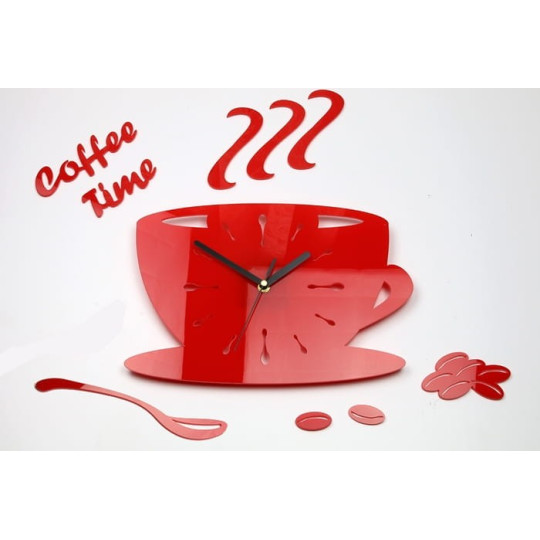 Ceasuri de perete roșii pentru bucătărie