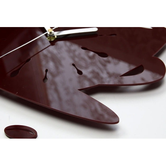 Ceasuri în formă de cană pentru bucătărie de culoare maro