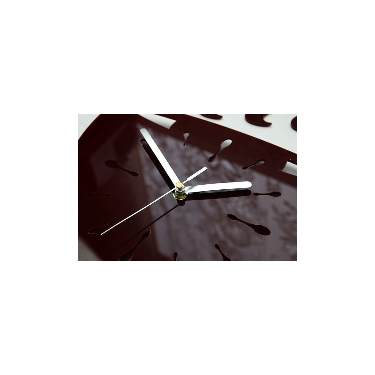 Ceasuri în formă de cană pentru bucătărie de culoare maro