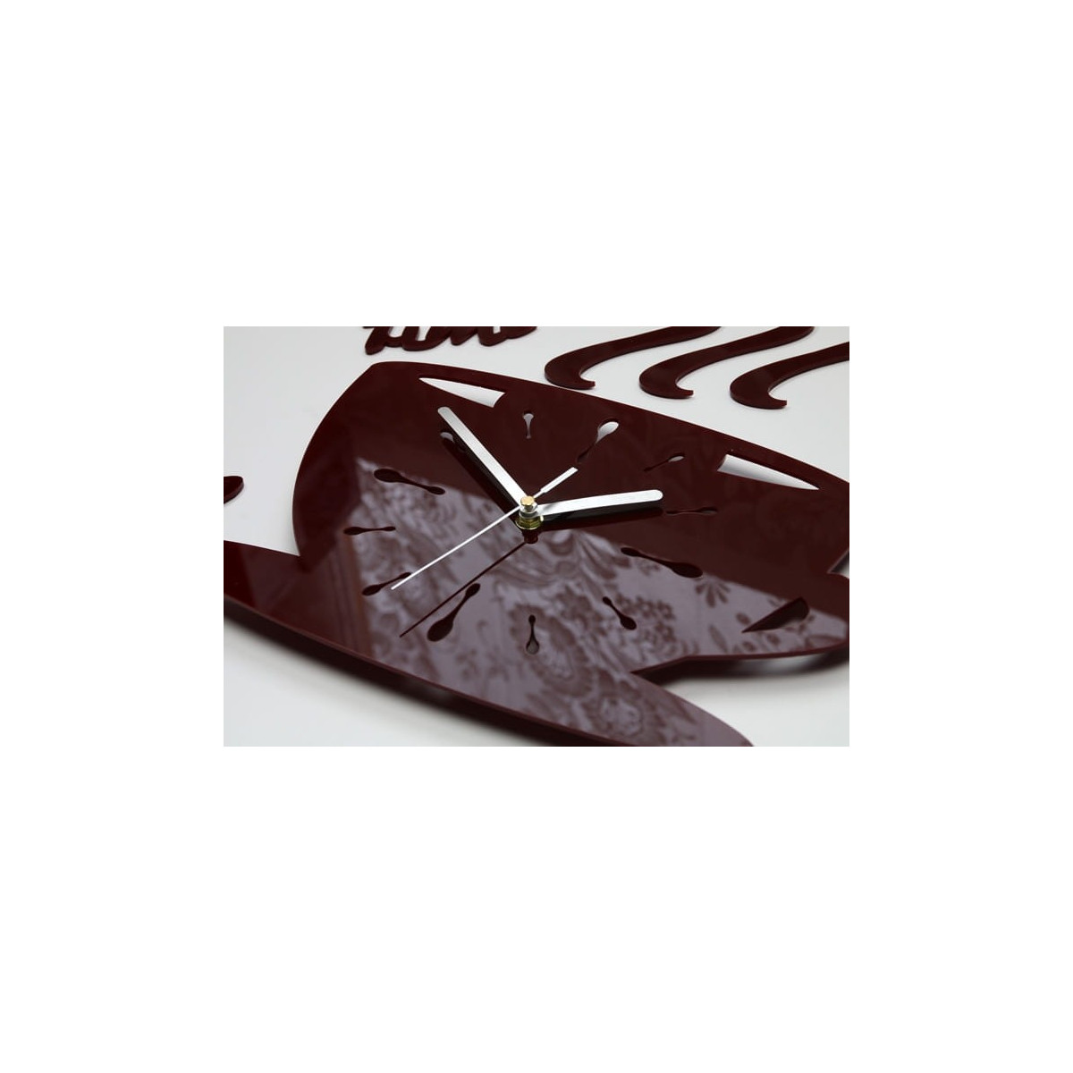 Ceasuri în formă de cană pentru bucătărie de culoare maro