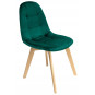 Stolička Velvet v verde    Stolička Velvet este disponibilă într-o nuanță elegantă de verde.