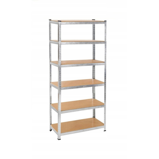 Raft metalic 222x110x50 cm, cu o capacitate de încărcare de 185 kg pe raft.