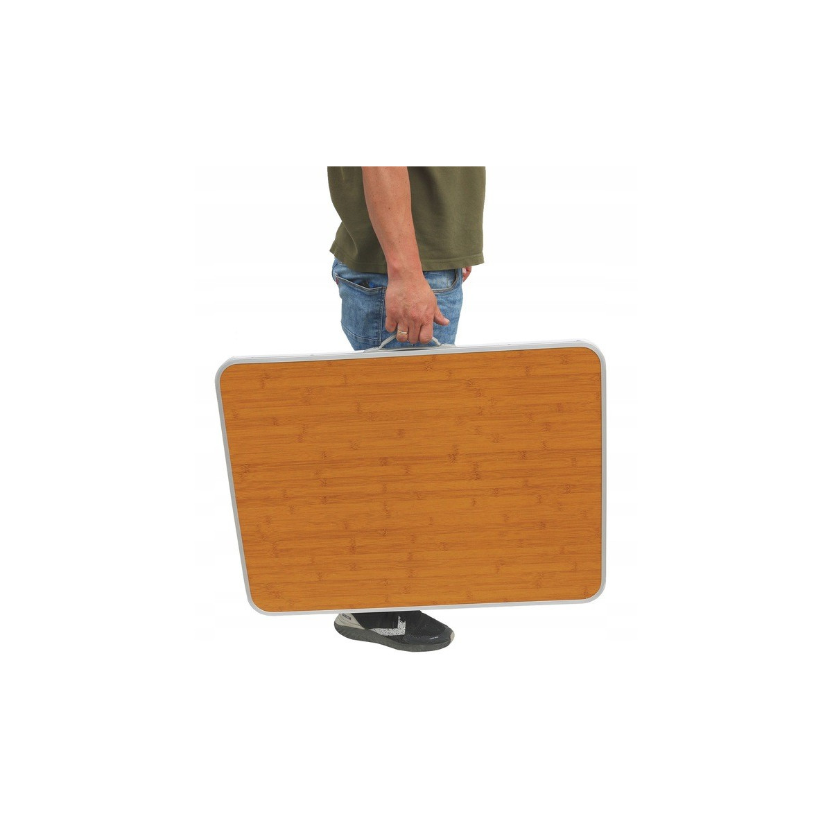 Masa de camping portabilă în cutie 50x70x60 cm