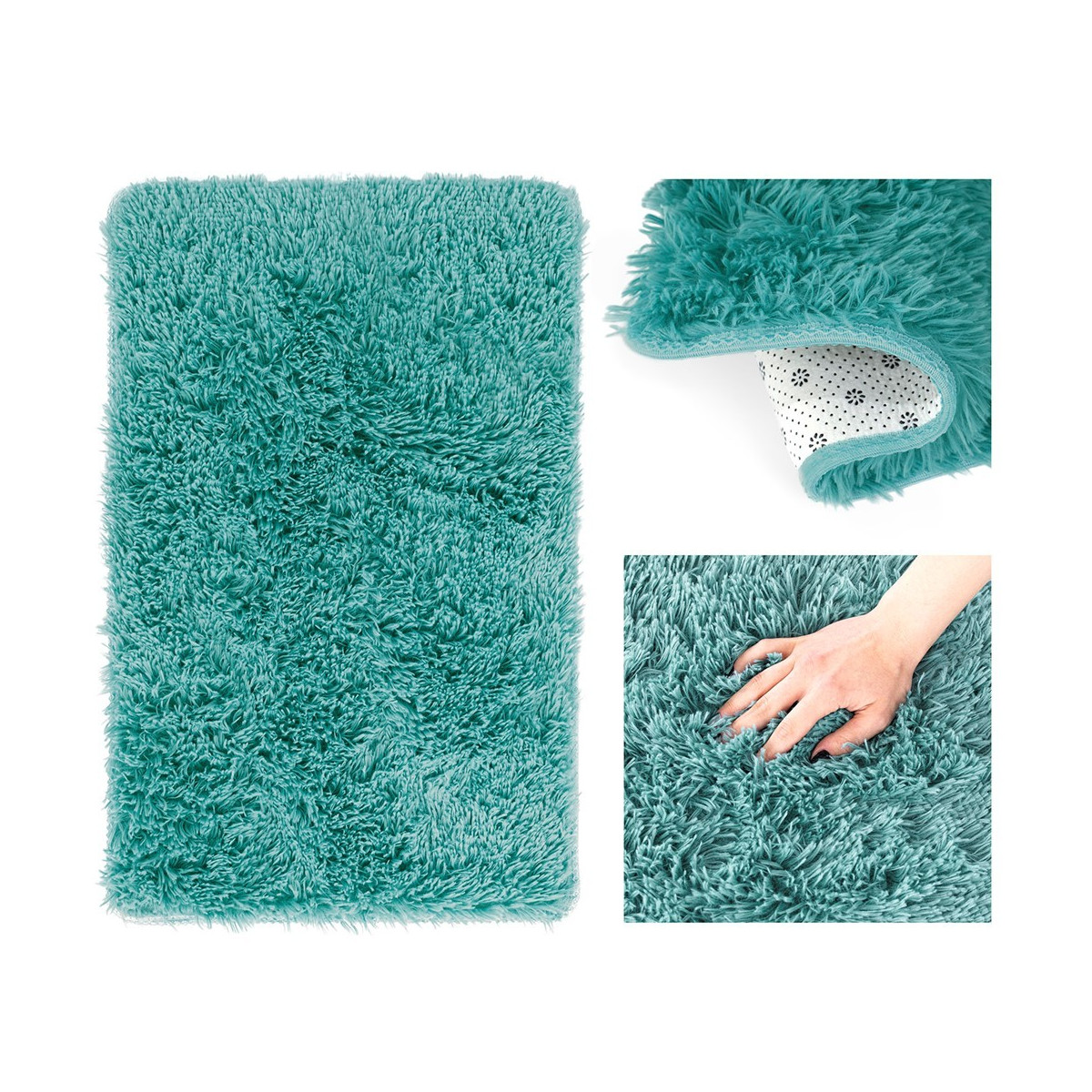 Covor din plus turcoaz în diferite dimensiuni