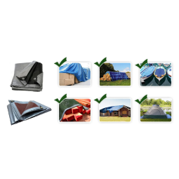 Cortină de calitate de culoare gri-cafea 210g/m2