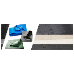 Cortină de calitate de culoare gri-cafea 210g/m2