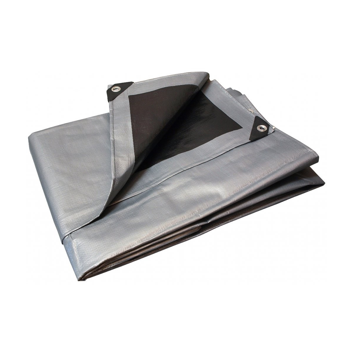 Spațiu de protecție brut în culoarea argintiu-negru 260g/m2