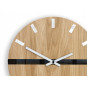 Ceasuri de calitate HORIZONT din lemn de stejar, 33 cm