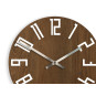 Ceas de perete din stejar fumuriu 40 cm