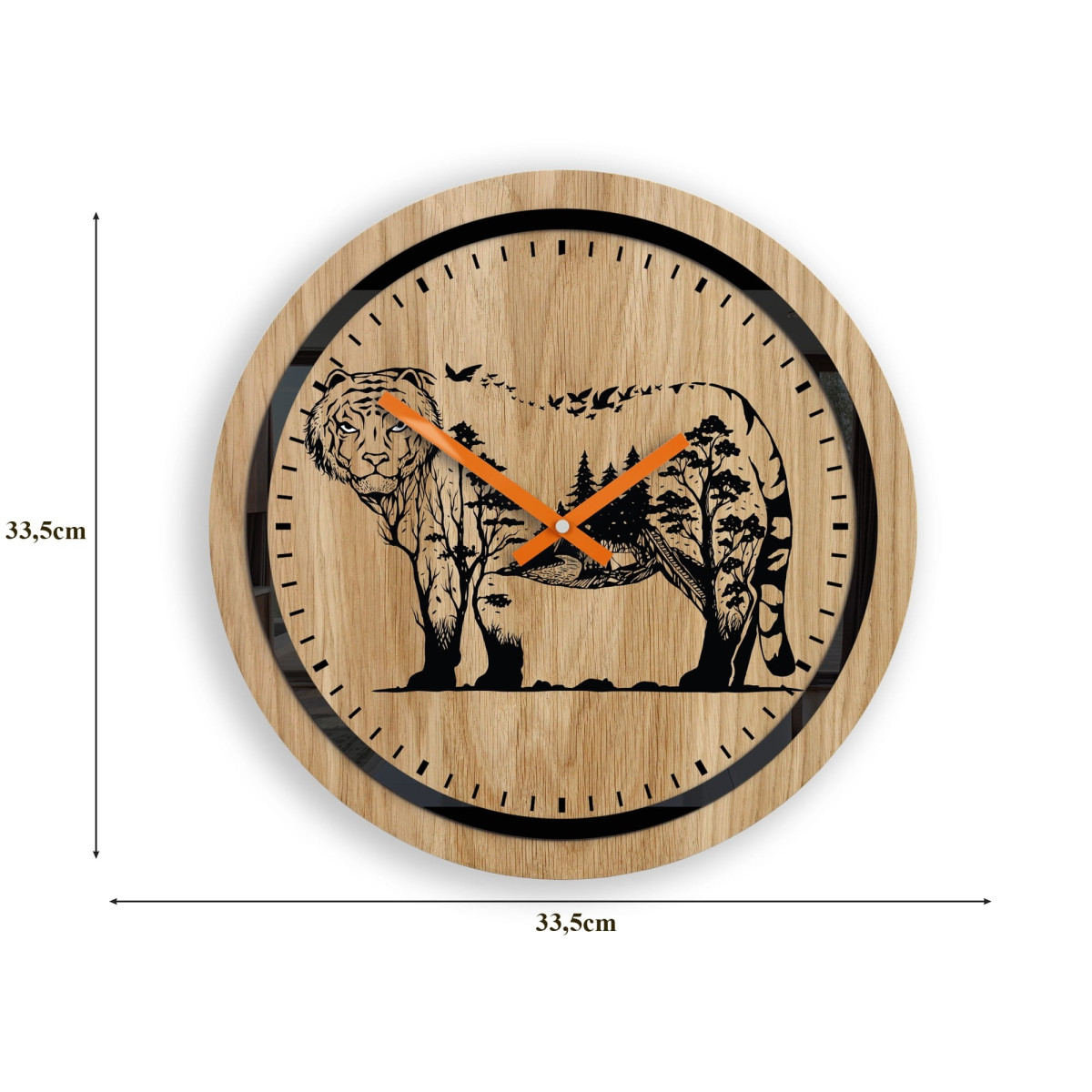 Ceas de perete Tiger 33 cm