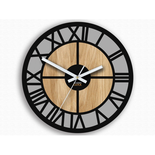 Oslo ceas de perete culoare gri 33,5 cm