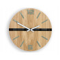 Ceas de perete din stejar ANDROID 33cm