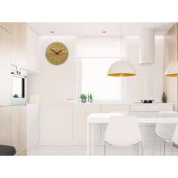 Ceasuri din lemn clasice ARABIC - verde 33cm