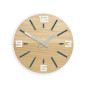 Ceasuri de perete din stejar, cu diametru de 33 cm