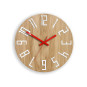 Ceas de perete din stejar NEXT 33 cm