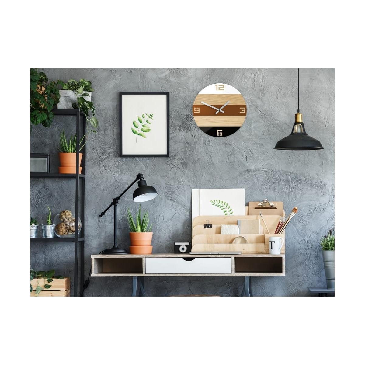 Ceas de perete Dub Pola 33,5 cm