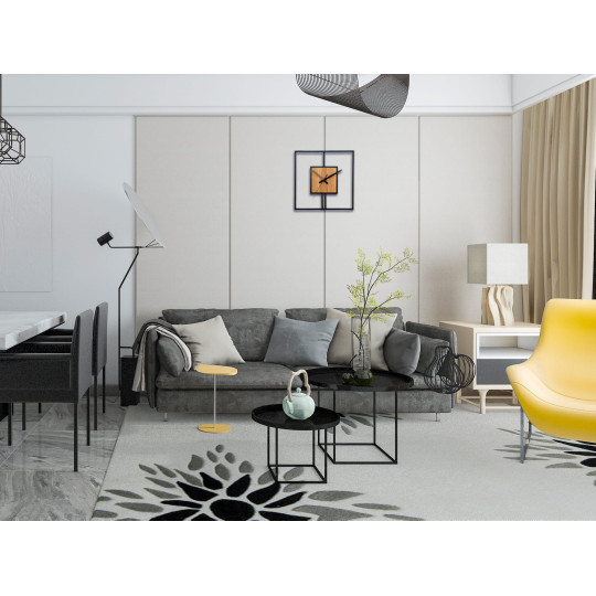 Ceas de perete Carlo Metal 33 cm