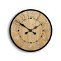 Ceas de perete BerlinWoodTortora 33 cm