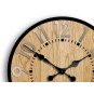 Ceas de perete BerlinWoodTortora 33 cm