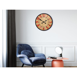 Ceas de perete Berlin roșu 33cm