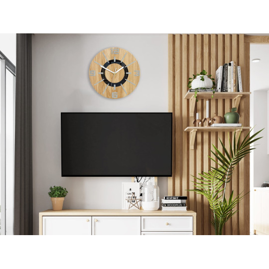 Ceas de perete Aladin gri 33 cm