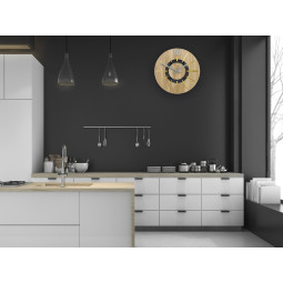 Ceasuri norvegiene din metal auriu, 33 cm