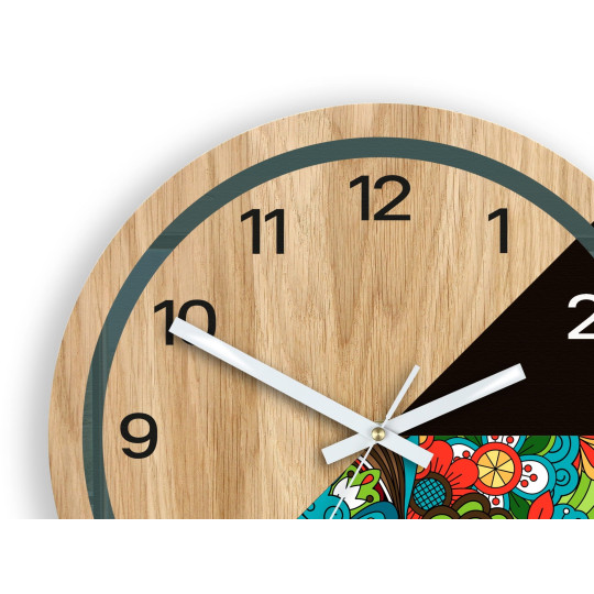 Ceasuri de perete Lagos cu model de 33 cm