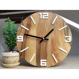 Ceas din lemn de nuc Arabica 33 cm