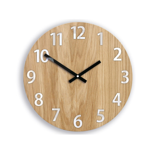 Ceas de perete din lemn Amadeus 33cm