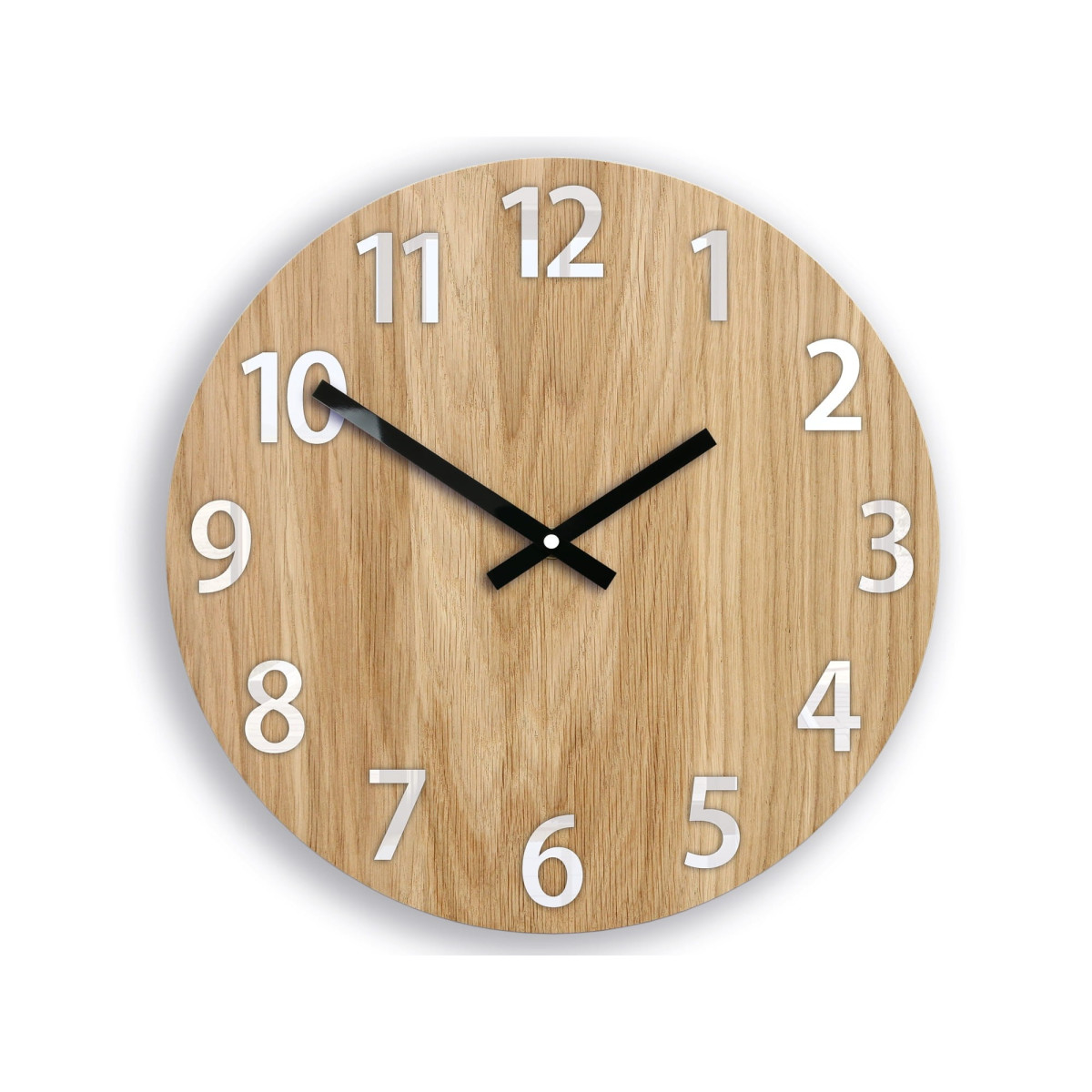 Ceas de perete din lemn Amadeus 33cm