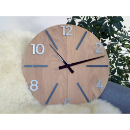 Ceas de perete din lemn Aksel Wood 50cm