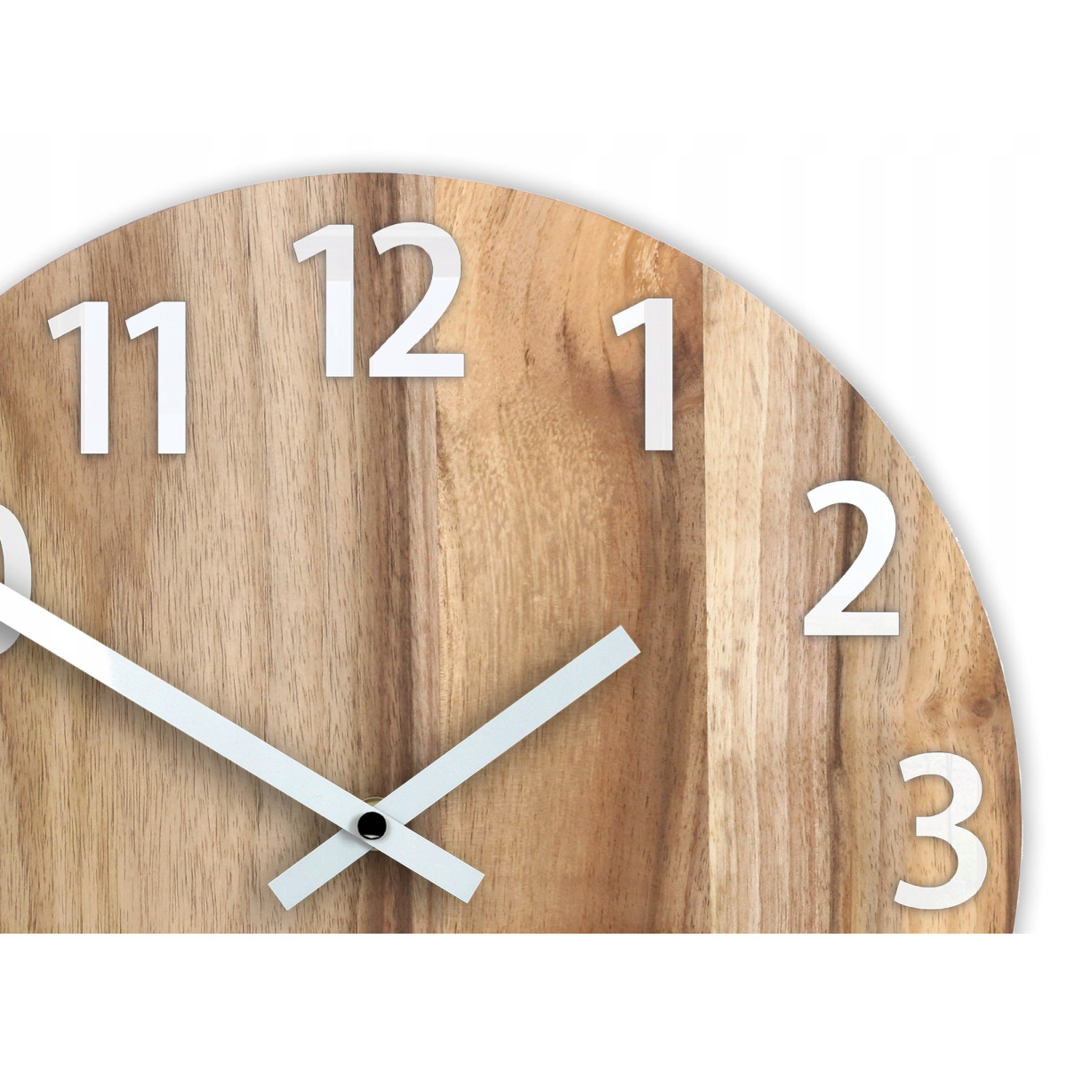 Ceasuri din lemn de nuc AMADEUSZ 33 cm