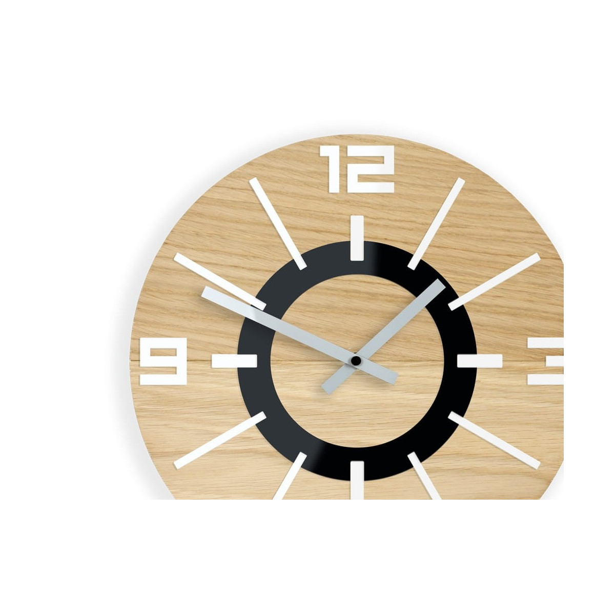 Ceasuri albe Aladdin Wood 33 cm