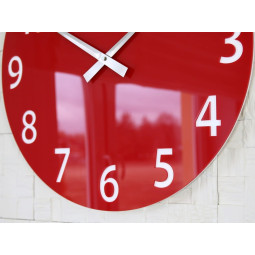 Ceasuri de perete mari Amadeus roșii 50 cm