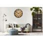 Ceas de perete cu ramă metalică BERLIN 49 cm LOFT