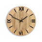 Ceasuri de perete din lemn SANTIAGO 33 cm