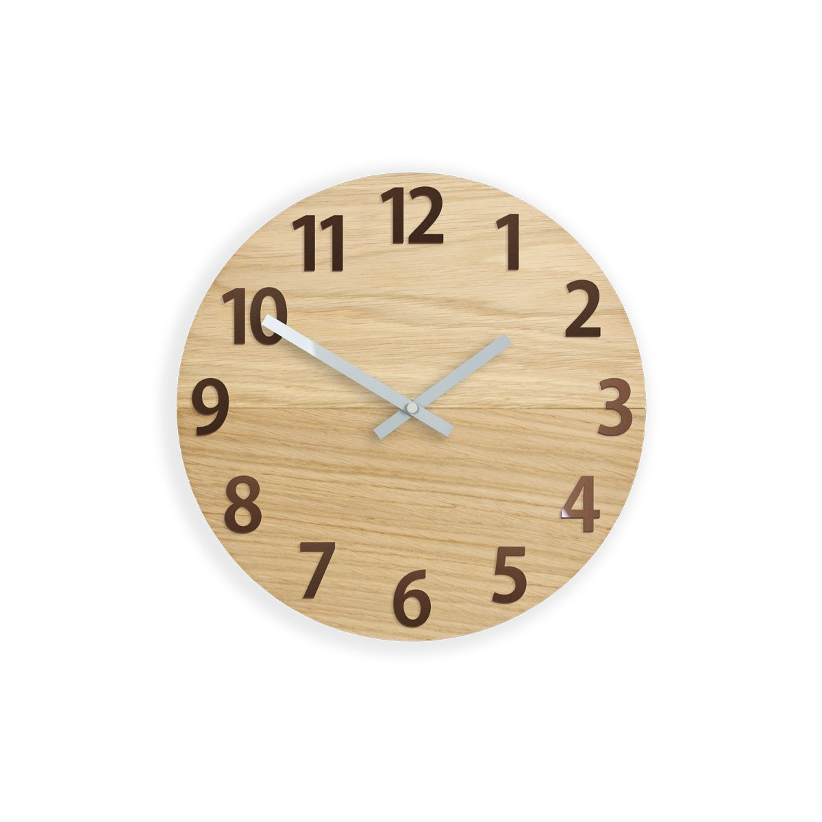 Ceasuri de perete din stejar de calitate - cu cupru 33 cm