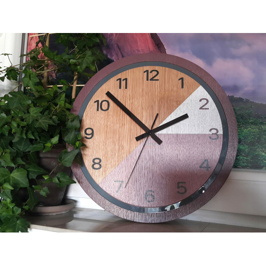 Ceas de perete din lemn Paris 33 cm