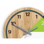 Ceasuri de perete silențioase Lagos verzi 33 cm
