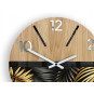 Ceasuri de perete din lemn Golden - 33 cm