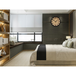 Ceas de perete din lemn Dub BERLIN 33 cm