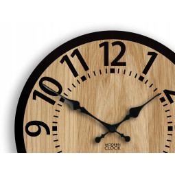 Ceas de perete din lemn Dub BERLIN 33 cm