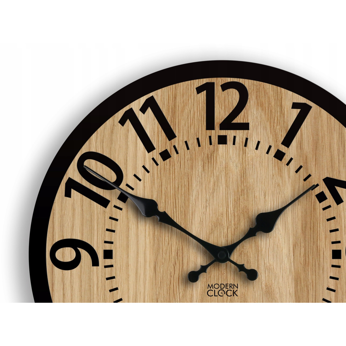 Ceas de perete din lemn Dub BERLIN 33 cm