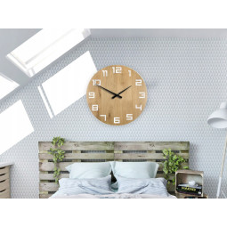 CEASURI rustice din lemn stejar DIGIT 49 cm