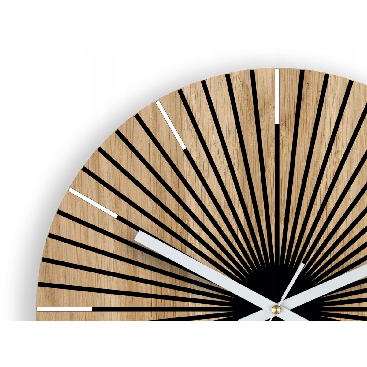 Ceasuri de perete din lemn interesante ARIAN 33 cm