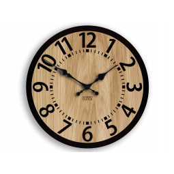 Ceas de perete din lemn Dub BERLIN 33 cm