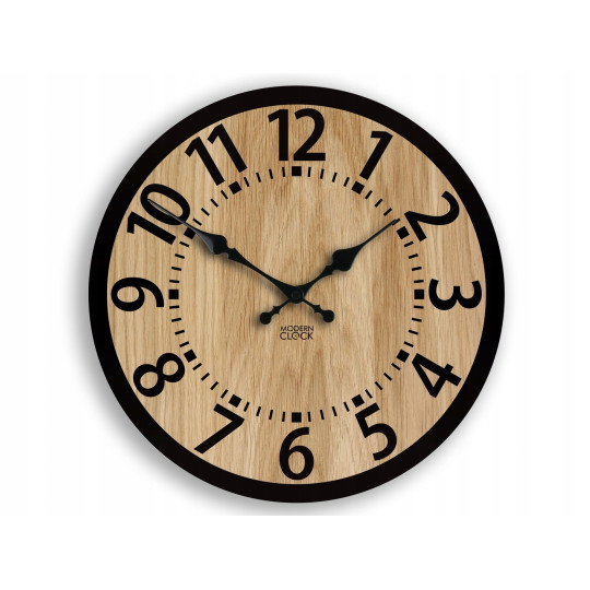 Ceas de perete din lemn Dub BERLIN 33 cm